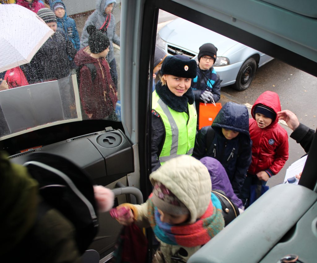 перевозка детей в автобусах
